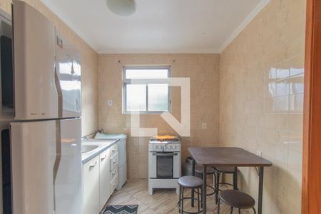 Cozinha de kitnet/studio à venda com 1 quarto, 27m² em Menino Deus, Porto Alegre
