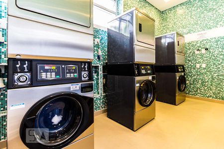 Studio à venda com 48m², 1 quarto e 1 vagaLavanderia