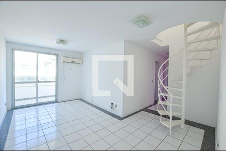 Sala de apartamento à venda com 3 quartos, 172m² em Vital Brasil, Niterói