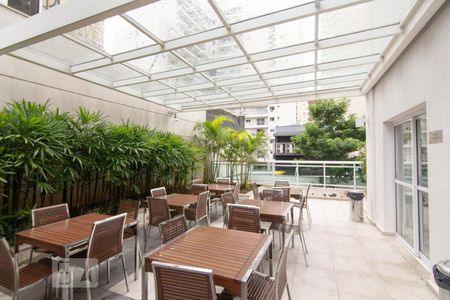 Apartamento à venda com 40m², 1 quarto e 1 vagaespaço gourmet 