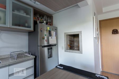 Cozinha de apartamento à venda com 1 quarto, 55m² em Tristeza, Porto Alegre