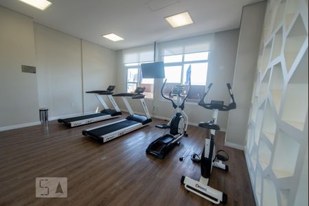 Área comum - Academia de kitnet/studio para alugar com 1 quarto, 38m² em Jardim Flor da Montanha, Guarulhos