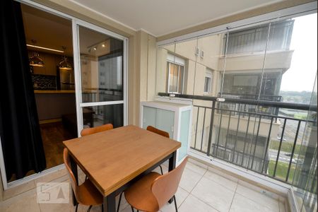 Varanda gourmet de kitnet/studio para alugar com 1 quarto, 38m² em Jardim Flor da Montanha, Guarulhos