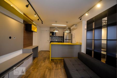 Kitinet Estúdio sala cozinha de kitnet/studio para alugar com 1 quarto, 38m² em Jardim Flor da Montanha, Guarulhos