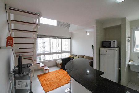Sala de apartamento à venda com 1 quarto, 40m² em Vila Leopoldina, São Paulo