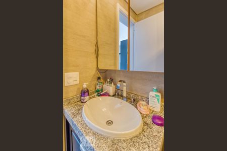 Banheiro de kitnet/studio à venda com 1 quarto, 38m² em Vila Nova Conceição, São Paulo