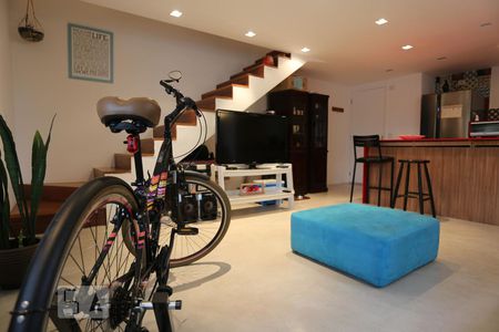 Sala de apartamento para alugar com 2 quartos, 82m² em Alphaville Conde Ii, Barueri