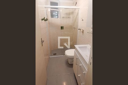 Banheiro da Suíte de apartamento à venda com 1 quarto, 58m² em Centro Histórico, Porto Alegre