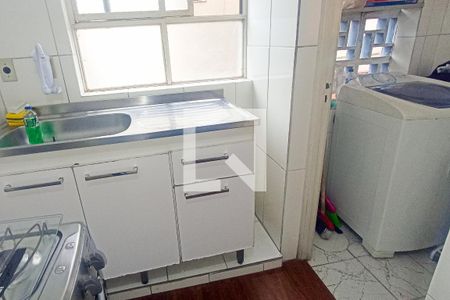Apartamento à venda com 58m², 1 quarto e sem vaga Apartamento à venda com 58m², 1 quarto e sem vagaCozinha e Área de Serviço