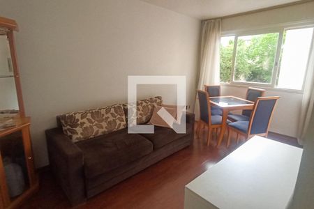 Sala de apartamento à venda com 1 quarto, 58m² em Centro Histórico, Porto Alegre