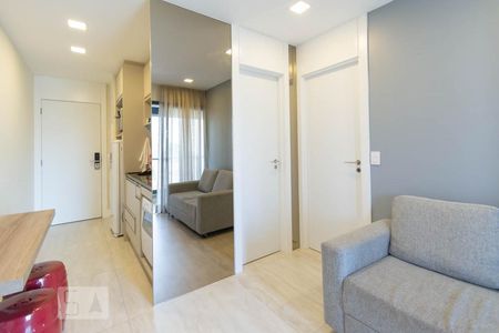 Sala de apartamento para alugar com 1 quarto, 37m² em Campo Belo, São Paulo