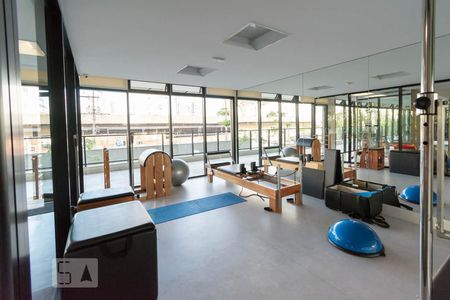 Apartamento para alugar com 37m², 1 quarto e 1 vaga Apartamento para alugar com 37m², 1 quarto e 1 vagaAcademia