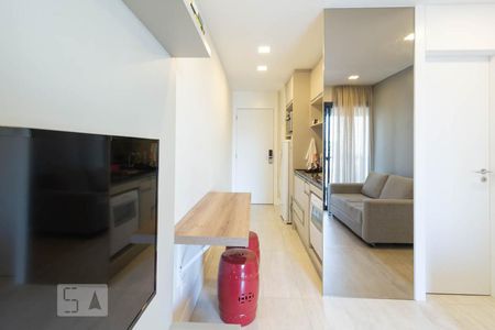 Sala de apartamento para alugar com 1 quarto, 37m² em Campo Belo, São Paulo