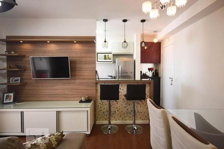 Sala de apartamento para alugar com 2 quartos, 48m² em Parque Reboucas, São Paulo