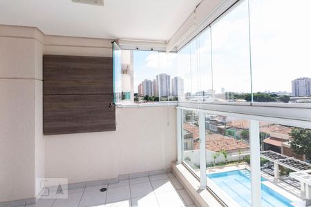 Sacada gourmet  de apartamento à venda com 2 quartos, 58m² em Vila Prudente, São Paulo