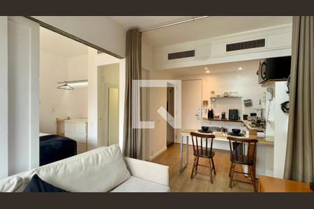 Sala de apartamento à venda com 1 quarto, 30m² em Jardim Paulista, São Paulo
