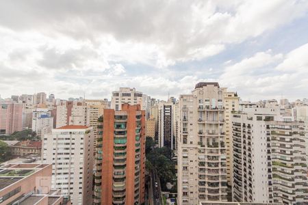 Área comum - Vista área superior de apartamento à venda com 1 quarto, 30m² em Jardim Paulista, São Paulo