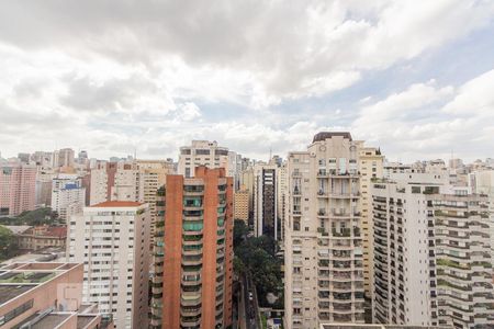 Apartamento para alugar com 30m², 1 quarto e 1 vaga Apartamento para alugar com 30m², 1 quarto e 1 vagaÁrea comum - Vista área superior
