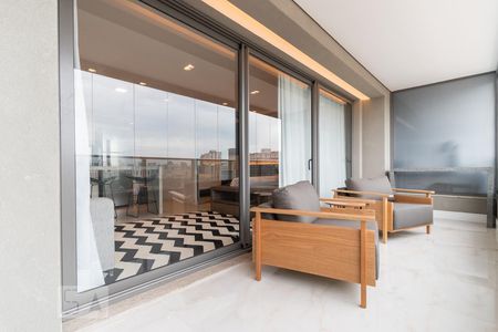 Studio para alugar com 46m², 1 quarto e 1 vagaVaranda