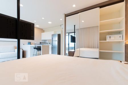 Studio para alugar com 46m², 1 quarto e 1 vagaQuarto