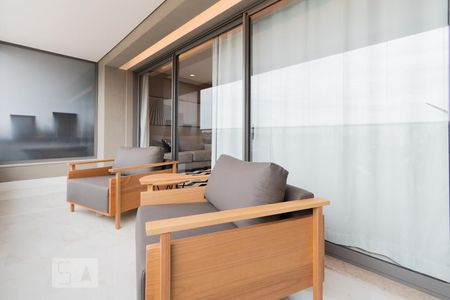 Studio para alugar com 46m², 1 quarto e 1 vagaVaranda