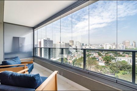 Studio para alugar com 46m², 1 quarto e 1 vaga Studio para alugar com 46m², 1 quarto e 1 vagaVaranda