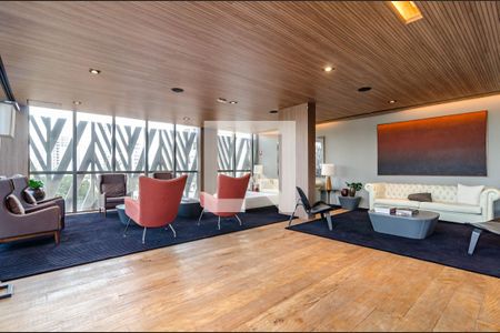 Studio para alugar com 46m², 1 quarto e 1 vaga Studio para alugar com 46m², 1 quarto e 1 vagaSalão de festas