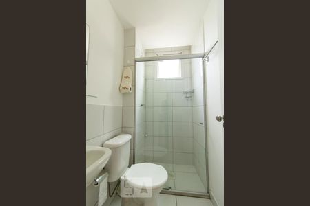 Banheiro Social de apartamento para alugar com 2 quartos, 57m² em Planalto, Belo Horizonte