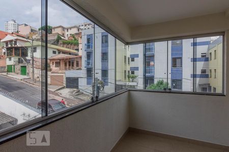 Varanda de apartamento à venda com 4 quartos, 110m² em São Lucas, Belo Horizonte