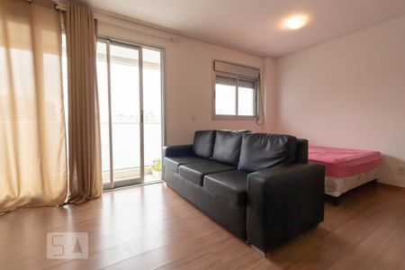 Sala/ Studio de kitnet/studio para alugar com 1 quarto, 35m² em Santo Amaro, São Paulo