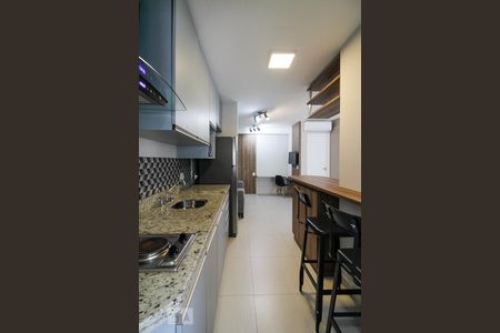 Studio à venda com 42m², 1 quarto e 1 vaga Studio à venda com 42m², 1 quarto e 1 vagaCozinha