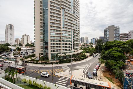 Varanda gourmet vista de apartamento para alugar com 1 quarto, 35m² em Pinheiros, São Paulo