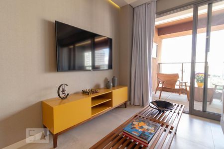 Studio/ Sala de kitnet/studio para alugar com 1 quarto, 41m² em Brooklin Paulista, São Paulo