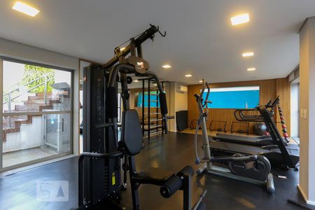 Studio para alugar com 33m², 1 quarto e 1 vaga Studio para alugar com 33m², 1 quarto e 1 vagaAcademia