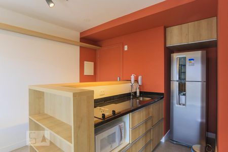 Studio para alugar com 33m², 1 quarto e 1 vaga Studio para alugar com 33m², 1 quarto e 1 vagaCozinha