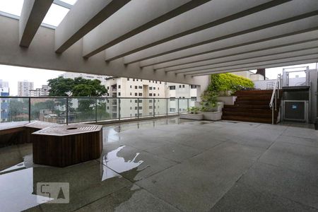Studio para alugar com 33m², 1 quarto e 1 vaga Studio para alugar com 33m², 1 quarto e 1 vagaÁrea da Piscina