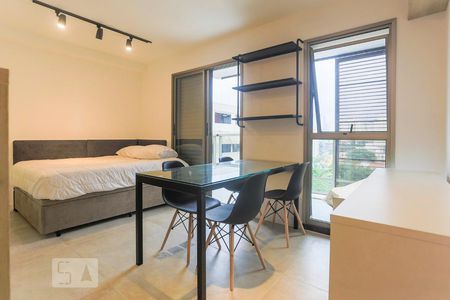 Studio para alugar com 33m², 1 quarto e 1 vaga Studio para alugar com 33m², 1 quarto e 1 vagaSala e Quarto