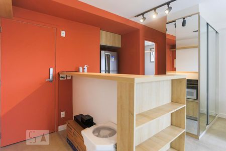 Studio para alugar com 33m², 1 quarto e 1 vaga Studio para alugar com 33m², 1 quarto e 1 vagaCozinha