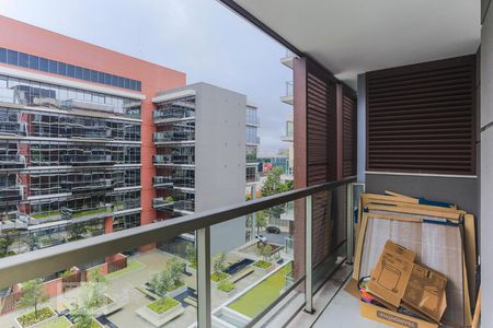 Studio para alugar com 33m², 1 quarto e 1 vaga Studio para alugar com 33m², 1 quarto e 1 vagaVaranda