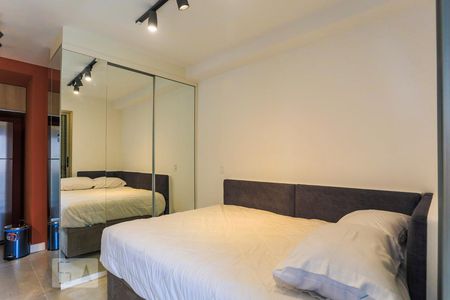 Studio para alugar com 33m², 1 quarto e 1 vaga Studio para alugar com 33m², 1 quarto e 1 vagaQuarto