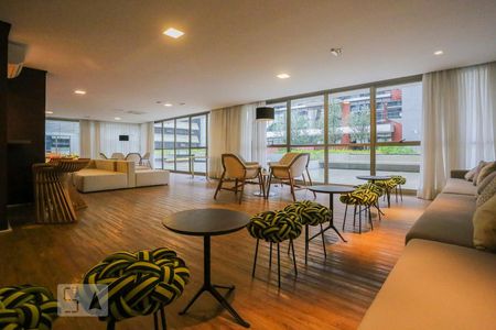 Studio para alugar com 33m², 1 quarto e 1 vaga Studio para alugar com 33m², 1 quarto e 1 vagaSalão de Festa