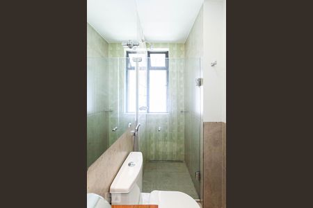 Banheiro social de apartamento para alugar com 2 quartos, 75m² em Funcionários, Belo Horizonte
