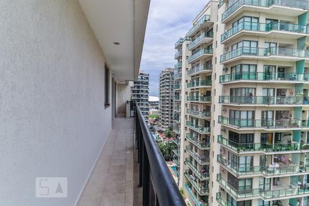Varanda Sala de apartamento à venda com 3 quartos, 86m² em Jacarepaguá, Rio de Janeiro