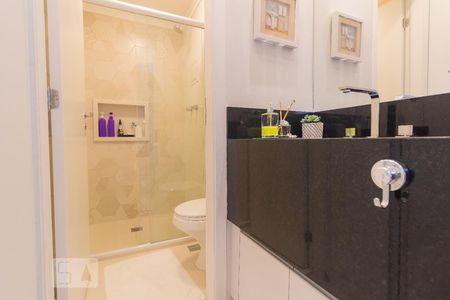 Banheiro de kitnet/studio à venda com 1 quarto, 39m² em Brooklin Paulista, São Paulo