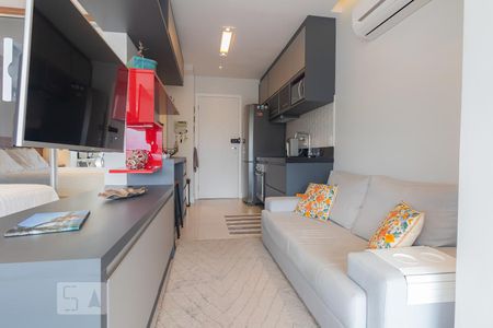 Sala de kitnet/studio à venda com 1 quarto, 39m² em Brooklin Paulista, São Paulo