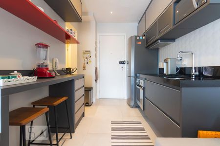Studio à venda com 39m², 1 quarto e 1 vagaCozinha