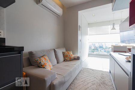 Sala de kitnet/studio à venda com 1 quarto, 39m² em Brooklin Paulista, São Paulo