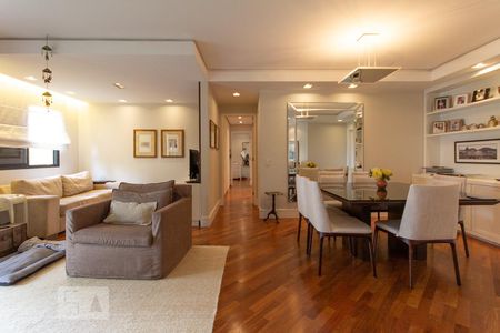 Sala de apartamento para alugar com 3 quartos, 129m² em Vila Andrade, São Paulo