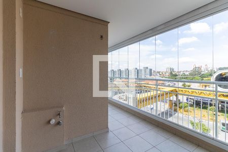 Varanda  de apartamento à venda com 2 quartos, 60m² em Vila Dom Pedro I, São Paulo