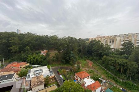 Vista da Sala de apartamento à venda com 1 quarto, 64m² em Paraíso do Morumbi, São Paulo